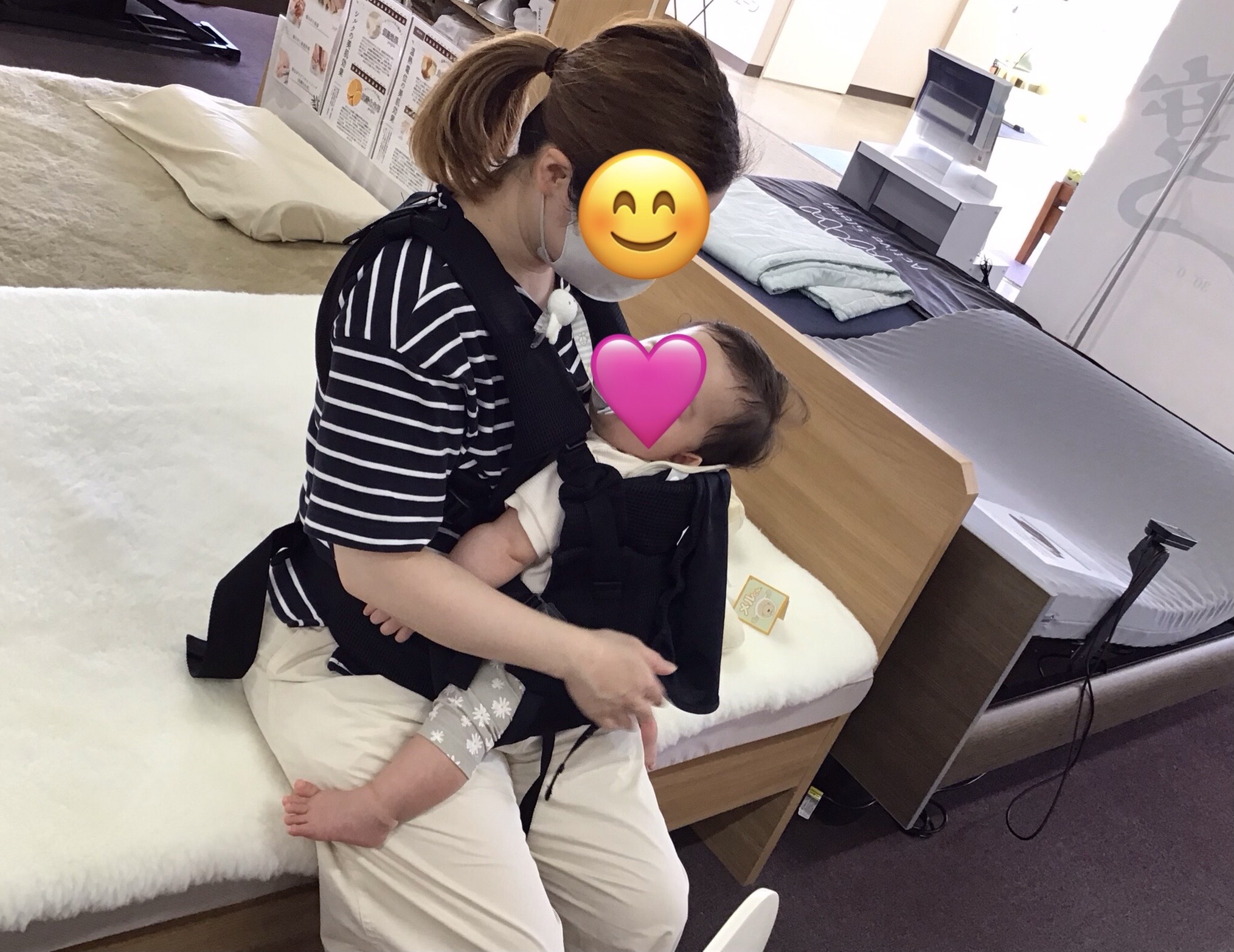 家族も赤ちゃんも笑顔になるムートンシーツ(お客様の声) | 西川